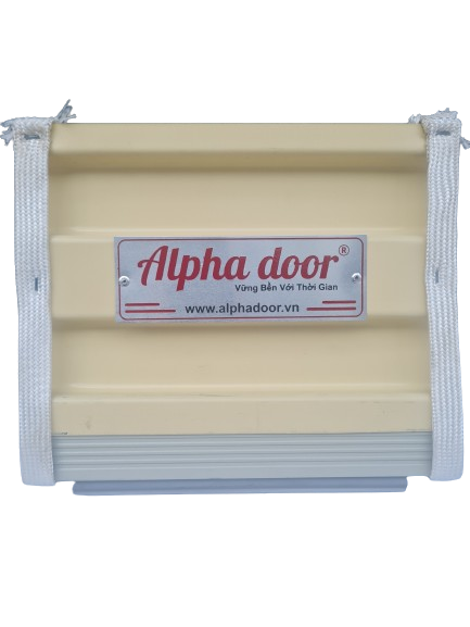 Cửa Cuốn Tấm Liến Alpha door Màu Vàng Kem